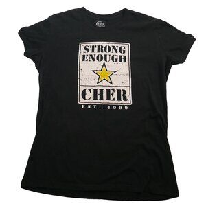 Vintage 1999 Cher ‘Strong Enough’ Baby Tee, size XXL